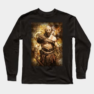 Kratos steampunk Long Sleeve T-Shirt